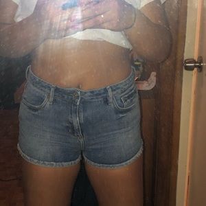 Pacsun high rise shorts